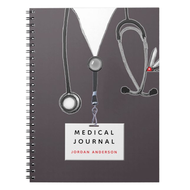 Cuaderno Diario médico personal (Frente)