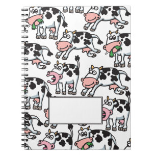 Cuaderno Diario minucioso de la vaca del Doodle 5