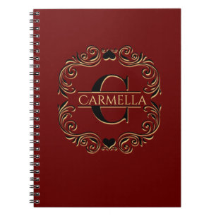 Cuaderno Diario o bloc de notas con nombre personalizado