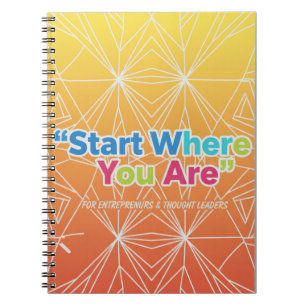 Cuaderno Diario para Emprendedores Comienza Donde Estás