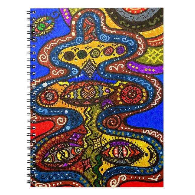 Cuaderno Diario para entradas con un diseño único (Frente)