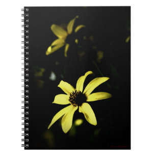 Cuaderno Diario para equipos portátiles con flores Susan, d
