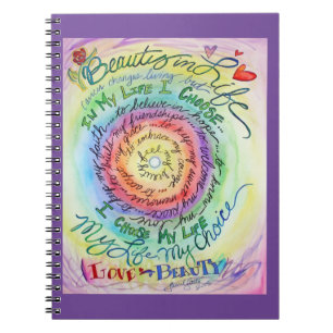 Cuaderno Diario para equipos portátiles Rainbow de confirma