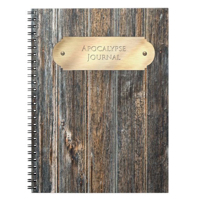 Cuaderno Diario para la apocalipsis (Frente)