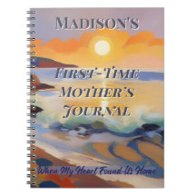 Diario para madres primerizas: recuerdo personaliz