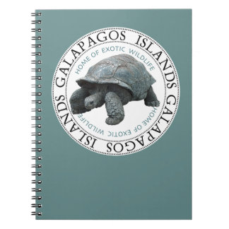 Cuaderno Diario para portátiles de las Islas Galápagos Tort