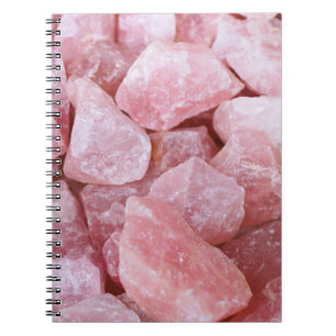 Cuaderno Diario para portátiles Rosa Quartz Crystal Love
