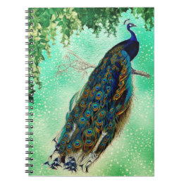 Cuaderno Diario Peacock