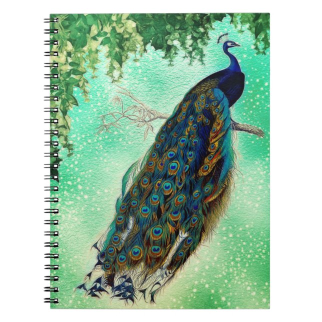 Cuaderno Diario Peacock (Frente)