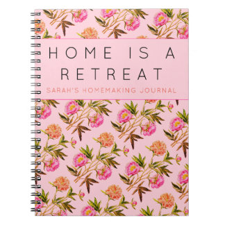 Cuaderno Diario personal de creación de casas para personas