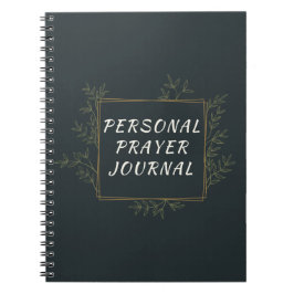 Cuaderno Diario personal de oración