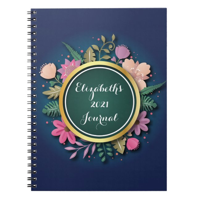 Cuaderno Diario personalizado 2021 (Frente)