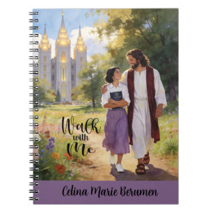Cuaderno Diario personalizado 'Camina conmigo' Cristiano LD