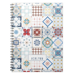 Cuaderno Diario Personalizado de Baldosa Española