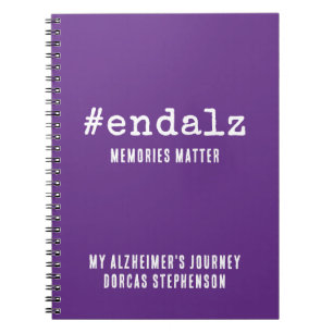 Cuaderno Diario Personalizado de Conciencia sobre el Alzhei