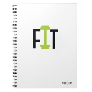 Cuaderno Diario personalizado de entrenamiento de fitness F