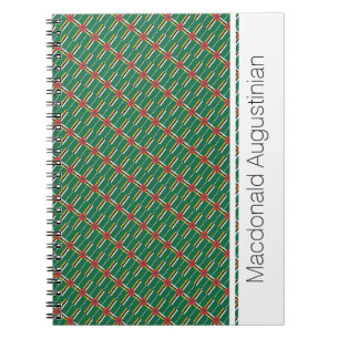 Cuaderno Diario personalizado para portátiles DOMINICA