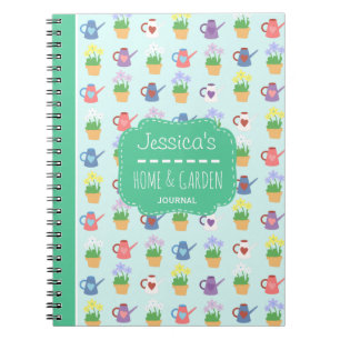 Cuaderno Diario personalizado personalizado del hogar y el 