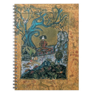 Cuaderno Diario principal Meditating