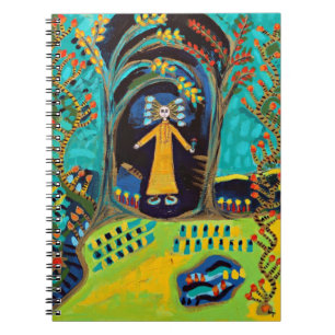 Cuaderno Diario principal Meditating