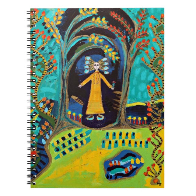 Cuaderno Diario principal Meditating (Frente)