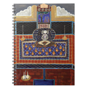 Cuaderno Diario principal Meditating