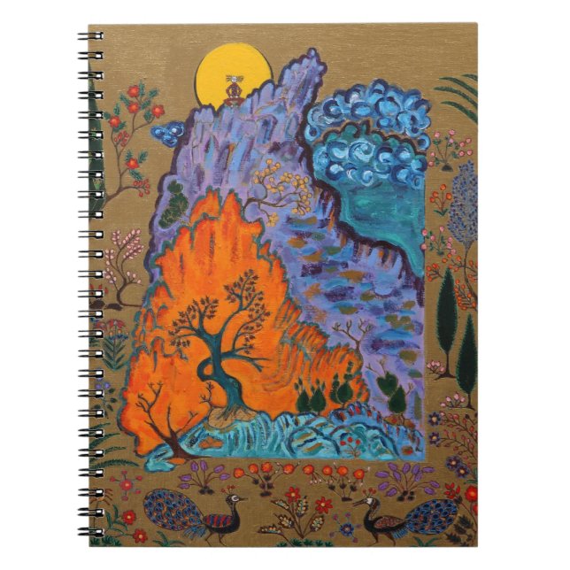 Cuaderno Diario principal Meditating (Frente)