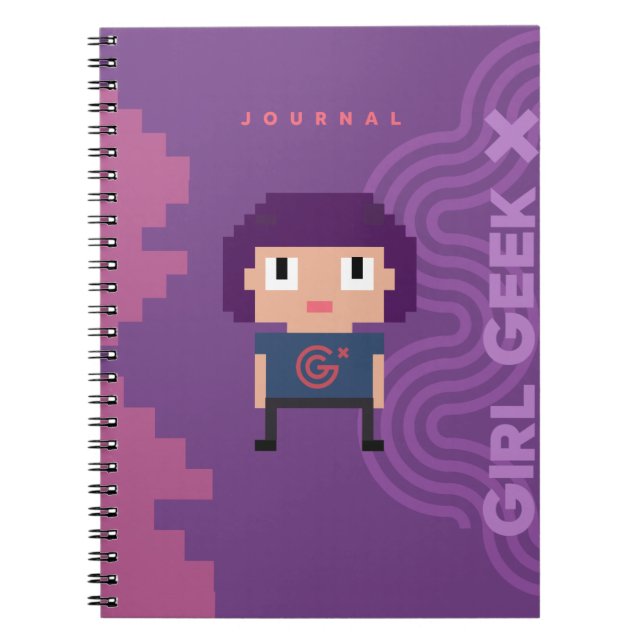 Cuaderno Diario - púrpura - duendecillo (Frente)