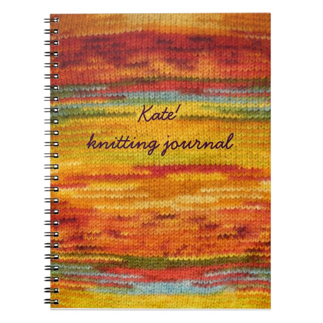 Cuaderno diario que hace punto (Frente)