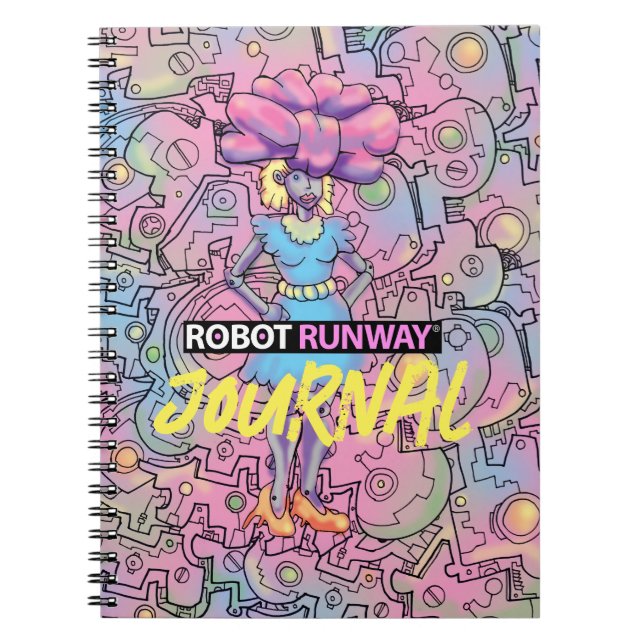Cuaderno Diario Robot Runway® Big Bow (Frente)