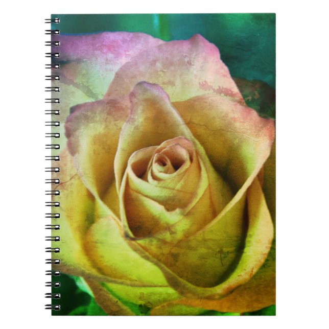Cuaderno Diario Rosa o bloc de notas (Frente)