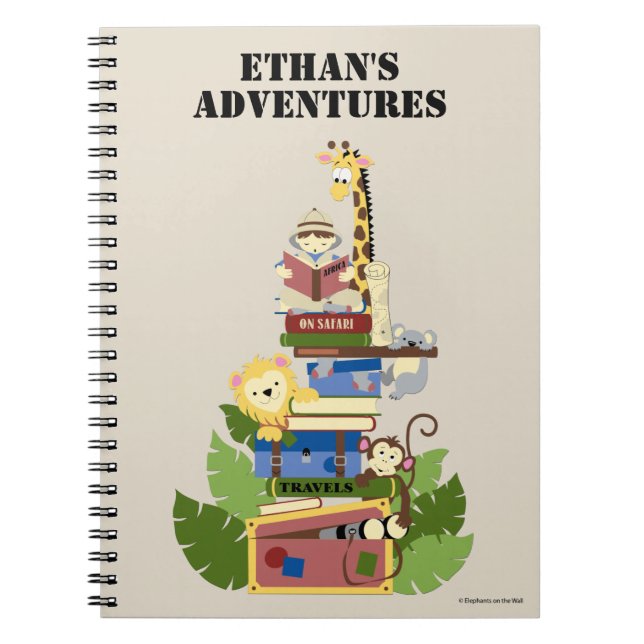 Cuaderno Diario Safari (Frente)