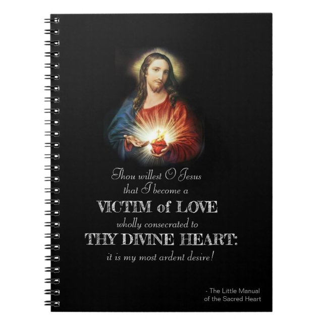 Cuaderno Diario sagrado del corazón (Frente)
