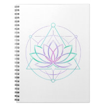 Diario Still I Bloom Neon Lotus