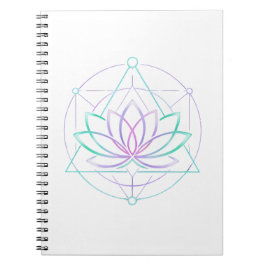 Cuaderno Diario Still I Bloom Neon Lotus