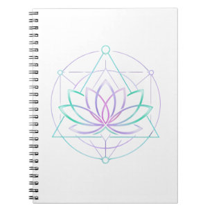 Cuaderno Diario Still I Bloom Neon Lotus