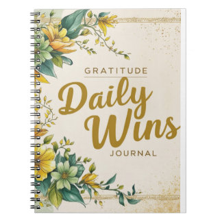 Cuaderno Diario Wins-Gratitude