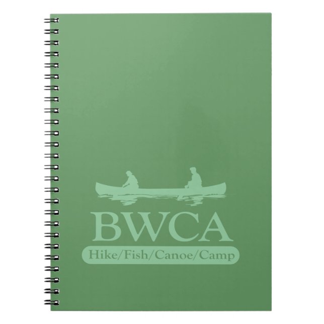 Cuaderno Diarios de BWCA (Frente)