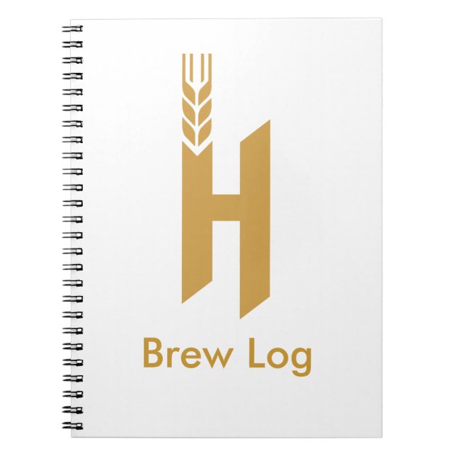 Cuaderno Diarios de operación de Homebrewing (Frente)