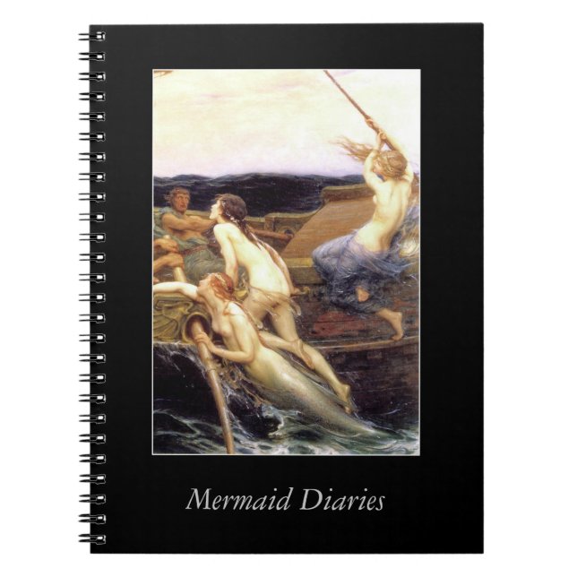 Cuaderno Diarios de Sirenas (Frente)