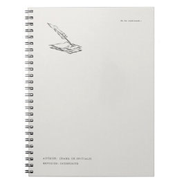 Cuaderno Diarios epistolares inspirados en la Regencia Dark