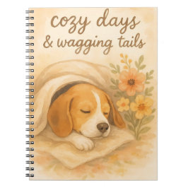 Cuaderno Días Acogedores & Colas Menéandose