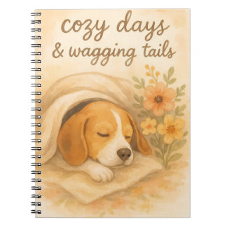 Cuaderno Días Acogedores & Colas Menéandose