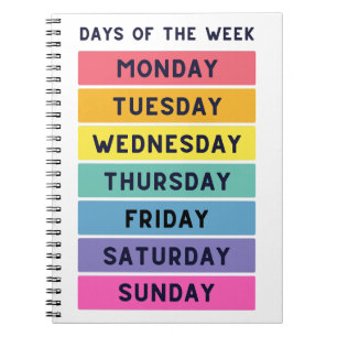 Cuaderno Días de la Semana de la Educación Escolar
