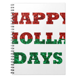 Cuaderno días felices de holla