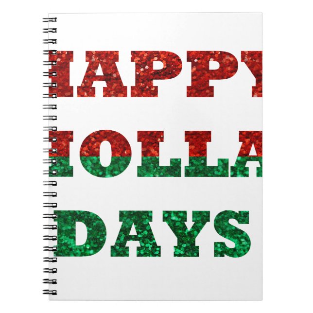 Cuaderno días felices de holla (Frente)
