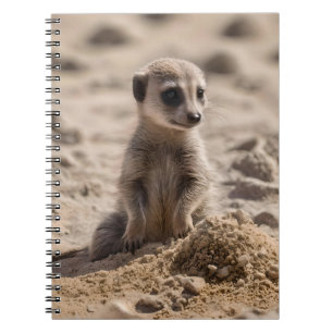 Cuaderno "Días soleados: La aventura del bebé Meerkat en la