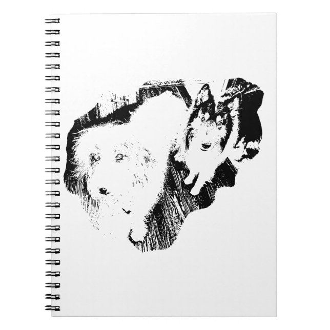 Cuaderno Dibujada en la lealtad (Frente)