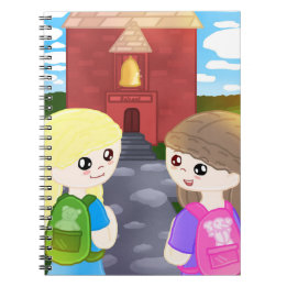 Cuaderno Dibujado a Mano para el Regreso a la Escu