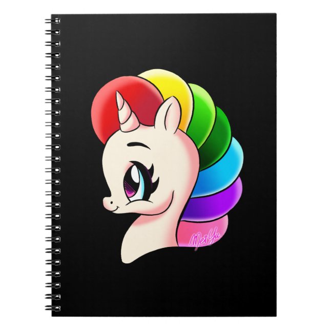 Cuaderno dibujado mano elegante de la escuela del (Frente)